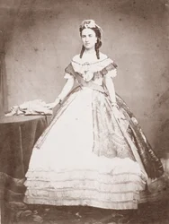Charlotte av Sachsen-Cobourg-Gotha (1840-1927) prinsessa av Belgien och kejsarinna av Mexiko